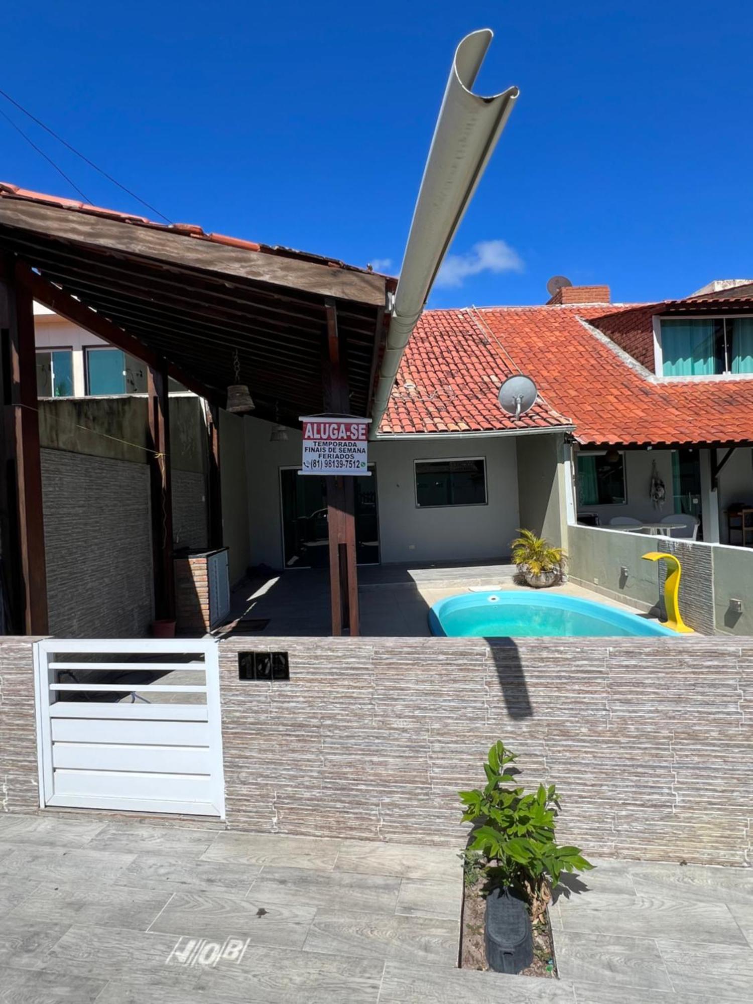Casa Cinza Na Praia Dos Carneiros Em Condominio A Beira-Mar Ngoại thất bức ảnh